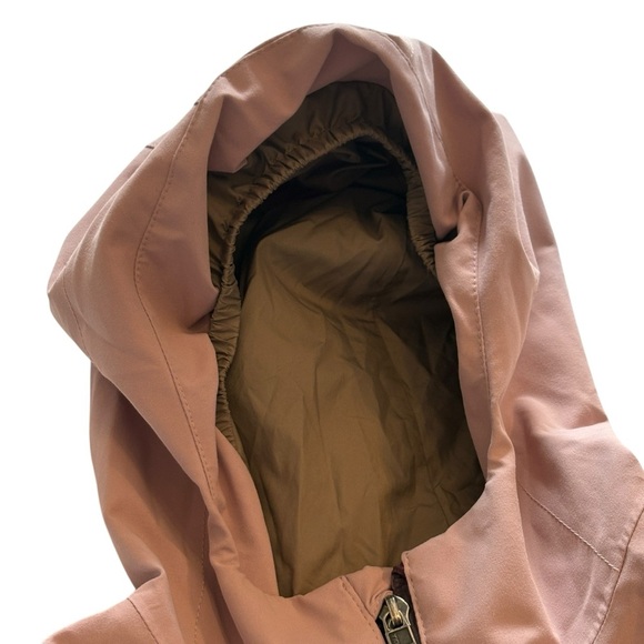 Patagonia Two-Tone Pink Purple Windbreaker Hoodie Jacket Girls Size XL - Picture 8 of 8